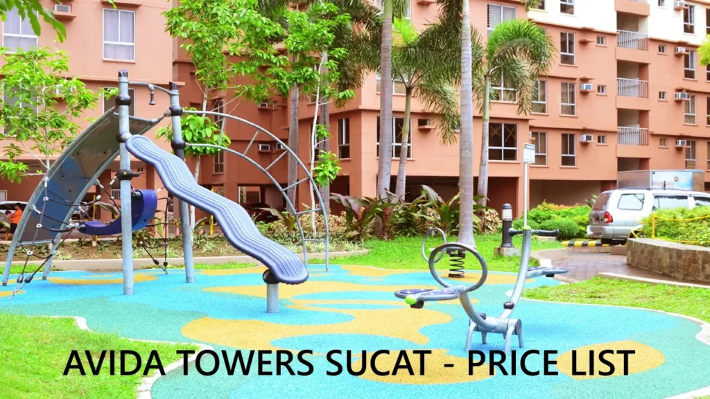 AVIDA TOWERS SUCAT - PRICE LIST